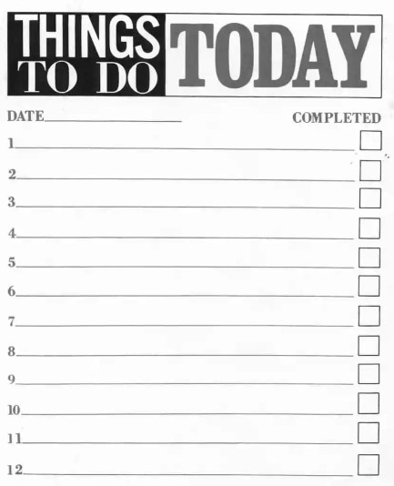 10 printable to do list templates excel templates