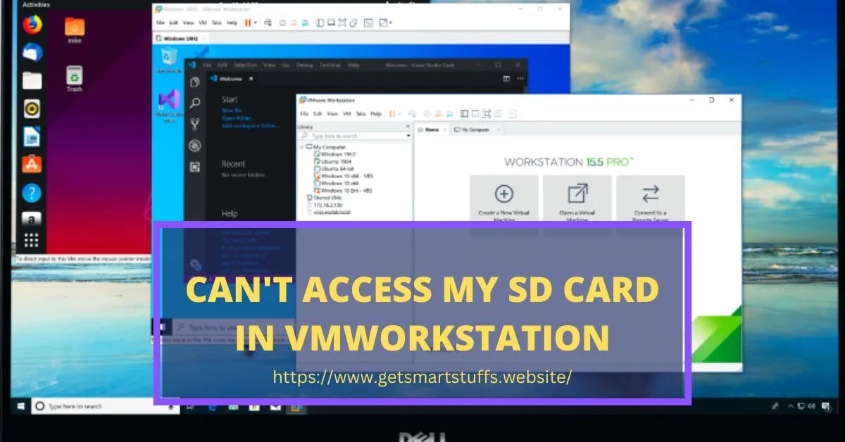 Can't Access My SD Card in VMWorkstation