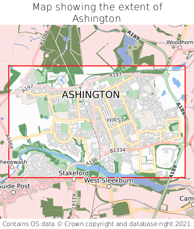Where Is Ashington On A Map Extent 000001.