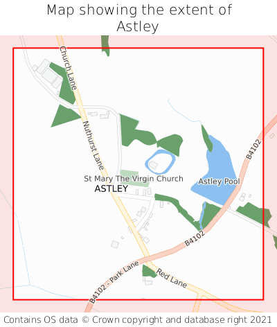Where Is Astley Astley On A Map Astley Cv10 Map Extent 000001 