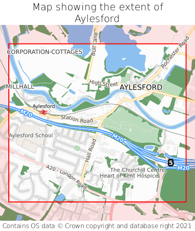 Where Is Aylesford Aylesford On A Map Aylesford Map Extent 000001 