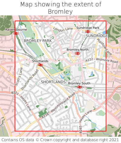 Where Is Bromley Bromley On A Map Bromley Map Extent 000001 