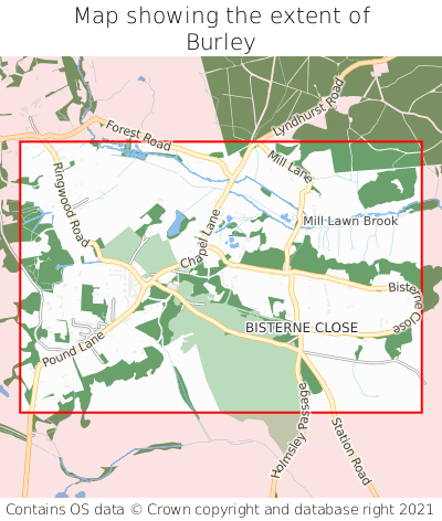 Where Is Burley Burley On A Map Burley Map Extent 000001 
