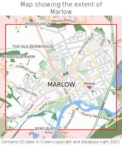 Where Is Marlow Marlow On A Map Marlow Map Extent 000001 