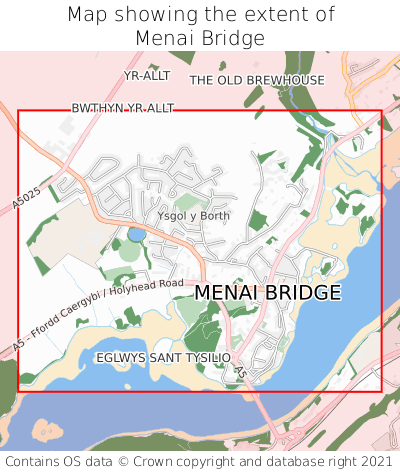 Where Is Menai Bridge On A Map Extent 000001.