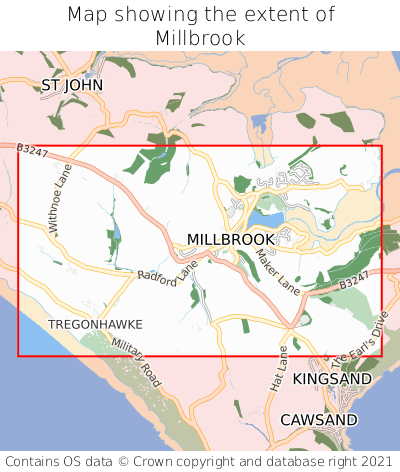 Where Is Millbrook Millbrook On A Map Millbrook Map Extent 000001 