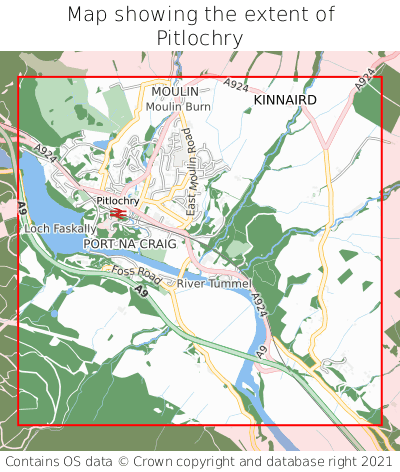 Where Is Pitlochry Pitlochry On A Map Pitlochry Map Extent 000001 