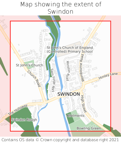 Where Is Swindon Swindon On A Map Swindon Dy3 Map Extent 000001 