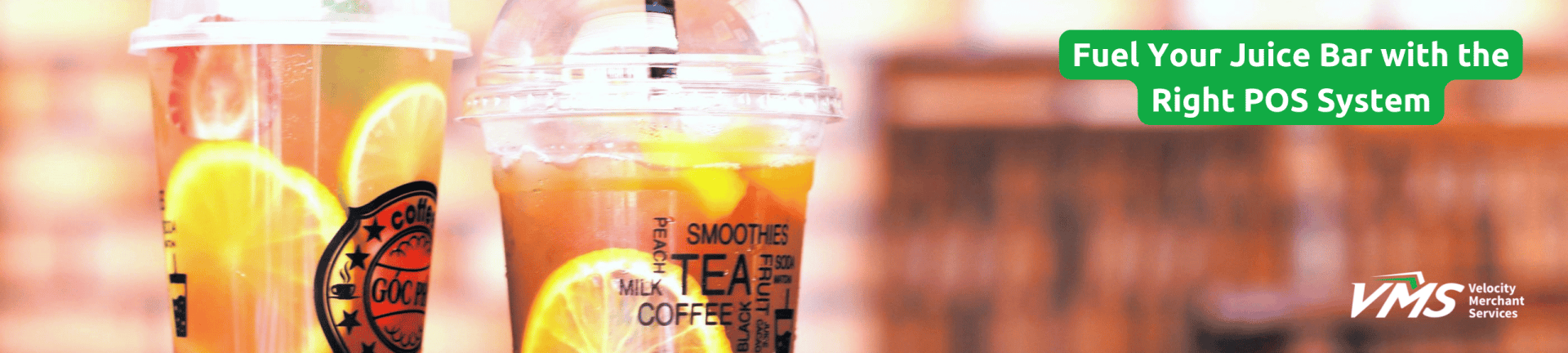 juice bar banner