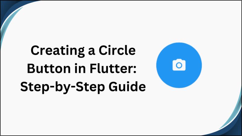 Creating Circle Icon Button In Flutter Top 2 Easy Ways R Flutterdev - Premium Minimal Illustration Gallery - Mobile