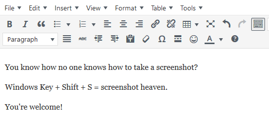 Screenshot - Best Keyboard Shortcuts Ever