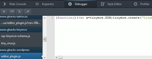 View Javascript Sources With Jsview Ghacks Tech News - Desktop Abstract Pictures for Desktop