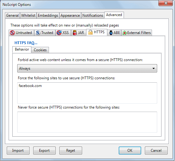 Force Ssl Https Connections In Noscript Ghacks Tech News - Incredible Minimal Image - Ultra HD