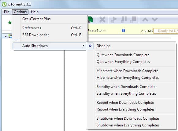 How To Shutdown Utorrent Or Your Pc Automatically When Downloads Complete Ghacks Tech News