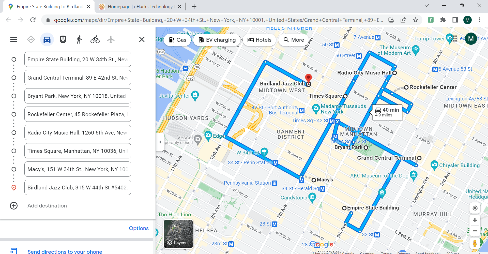 Google Limits Google Maps Features For Signed Out Users With New Routora Google Maps Multi Stop Route 