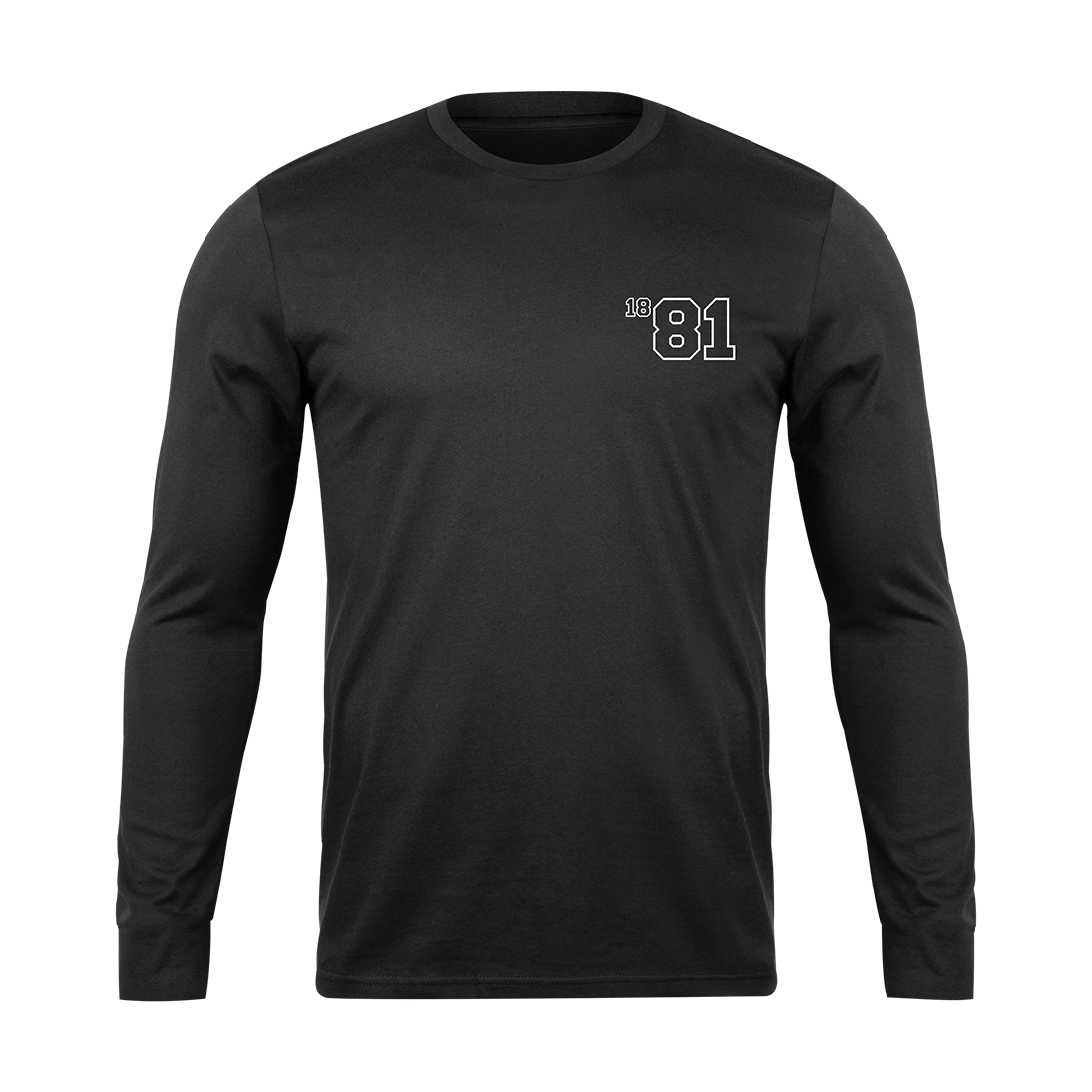 Nartgaard <br>18 81 Year White Evo <br>Siyah Uzun Kollu Basic Tshirt