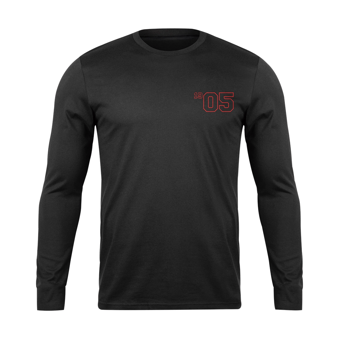 Nartgaard <br>19 05 Year Red Evo <br>Siyah Uzun Kollu Basic Tshirt