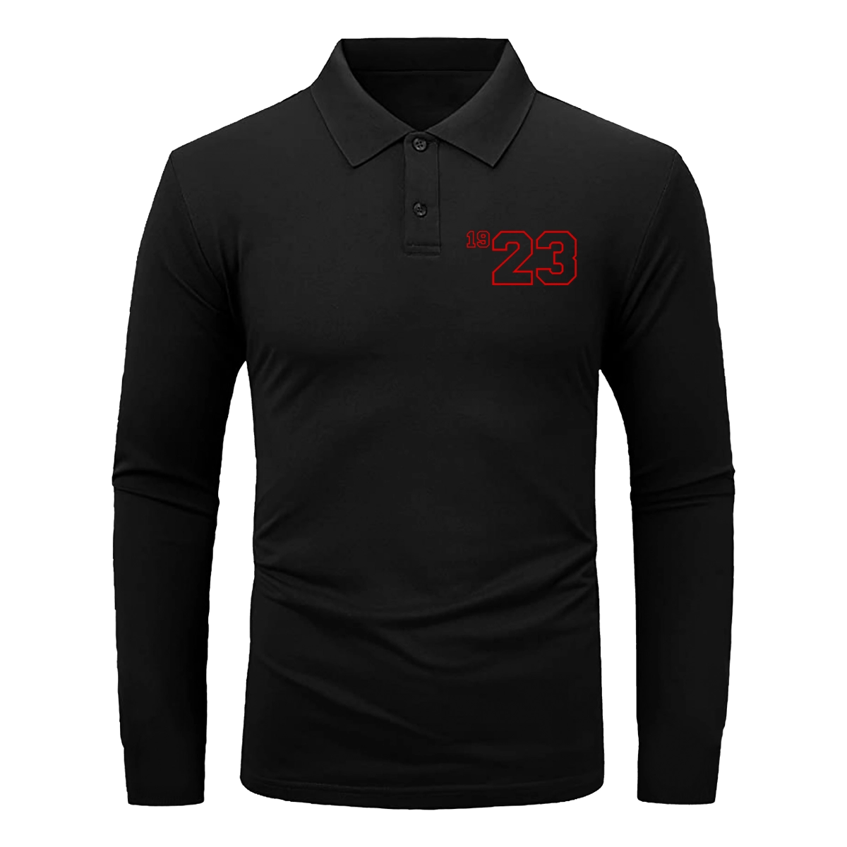 Nartgaard <br>19 23 Year Red Evo <br>Siyah Uzun Kollu Polo Yaka Tshirt