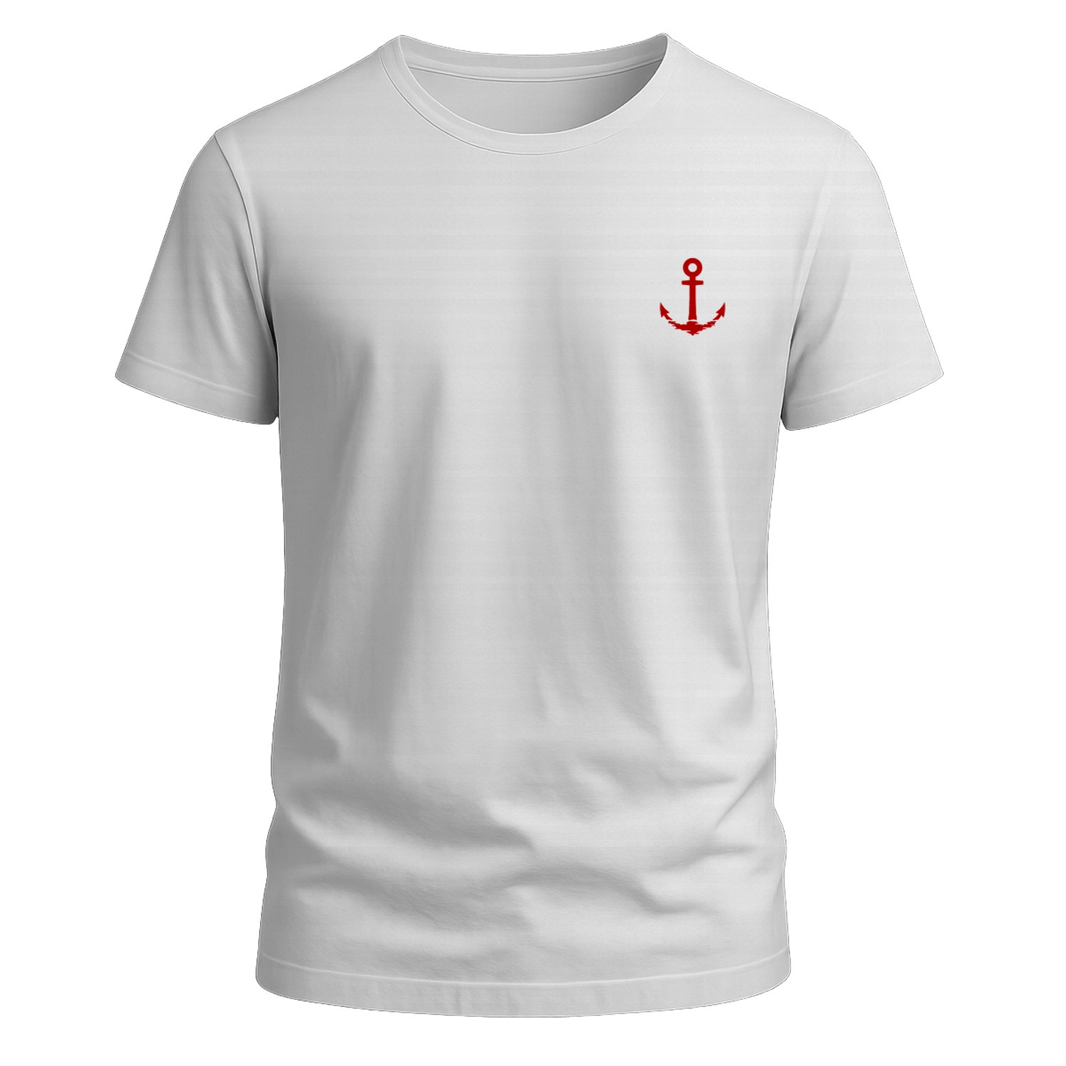 Nartgaard <br>Anchor 2 Red <br>Beyaz Basic Tshirt