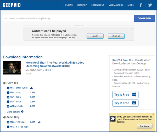 10 best online youtube downloader to save hd videos free