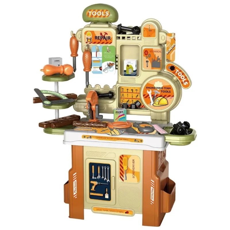 Kids Tool Table Set Of 53 Pieces