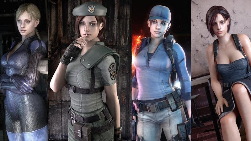 10 Karakter Cewek Resident Evil, yang Mana Waifu Kamu - Jill Valentine