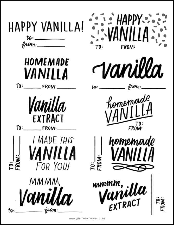 homemade vanilla extract gimme some oven