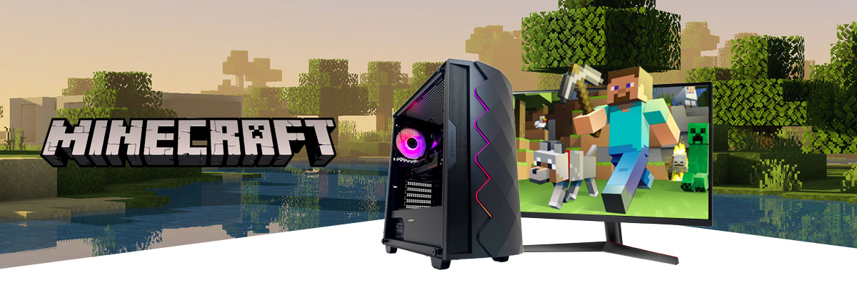 Best Gaming PCs For Minecraft Ginger6 Computers Banner Minecraft 