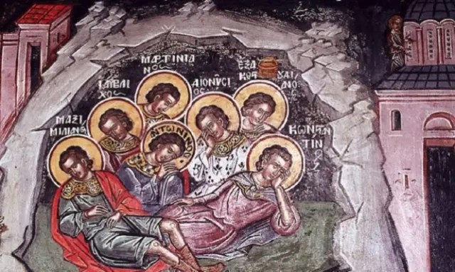 Read more about the article Ποιοι ήταν οι Άγιοι Επτά Παίδες εν Εφέσω που τιμώνται 04 Αυγούστου
