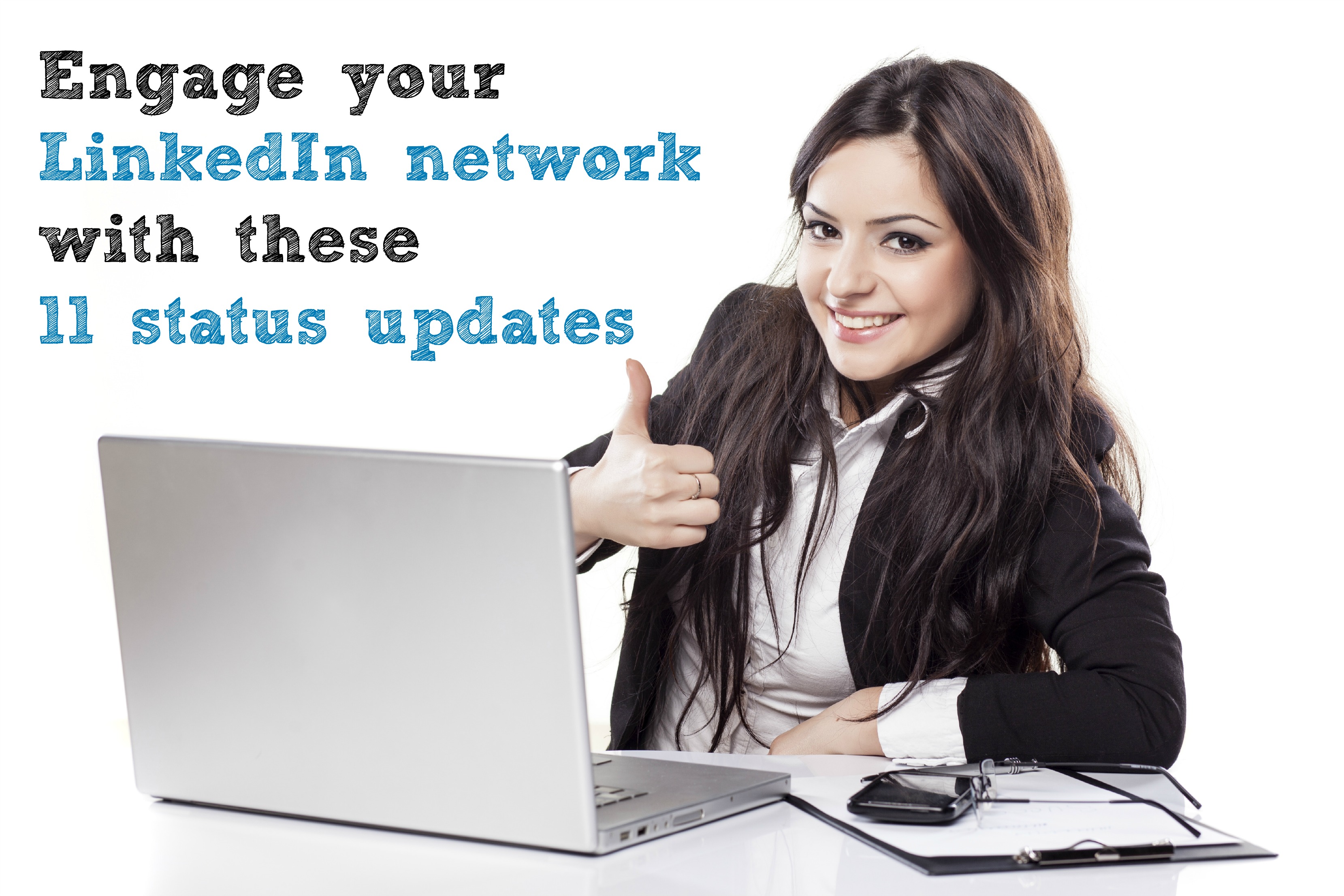 11 ideas for linkedin status updates