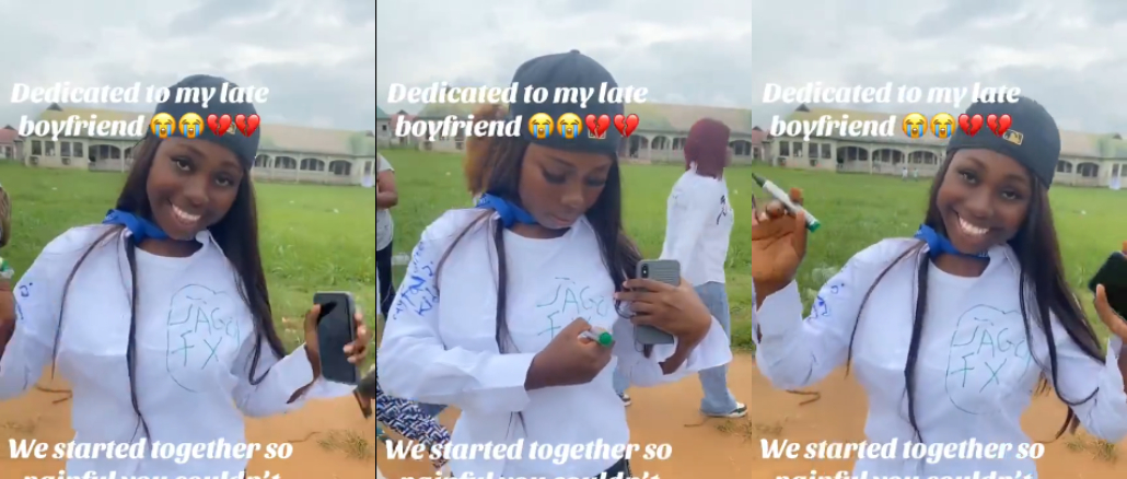 “So Painful You Couldn’t Witness My Big Day”: Lady Remembers Late Boyfriend During Graduation