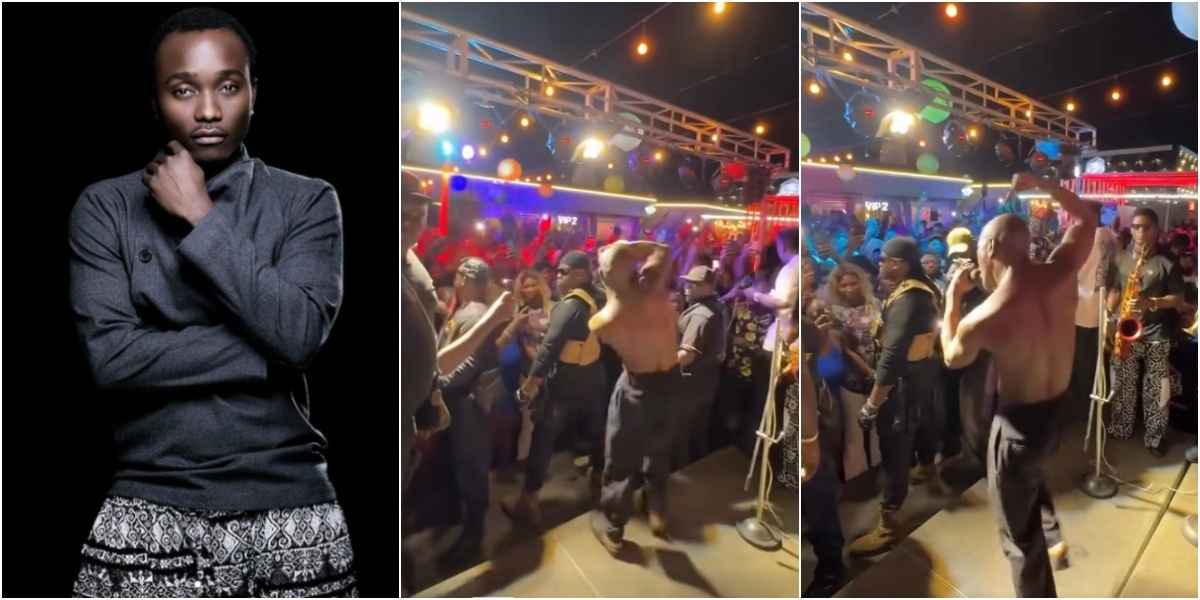 “Is he okay?” – Brymo’s unusual stage appearance in Osogbo causes buzz online