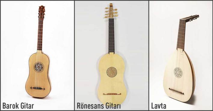 Barok Gitar - Rönesans Gitarı - Lavta