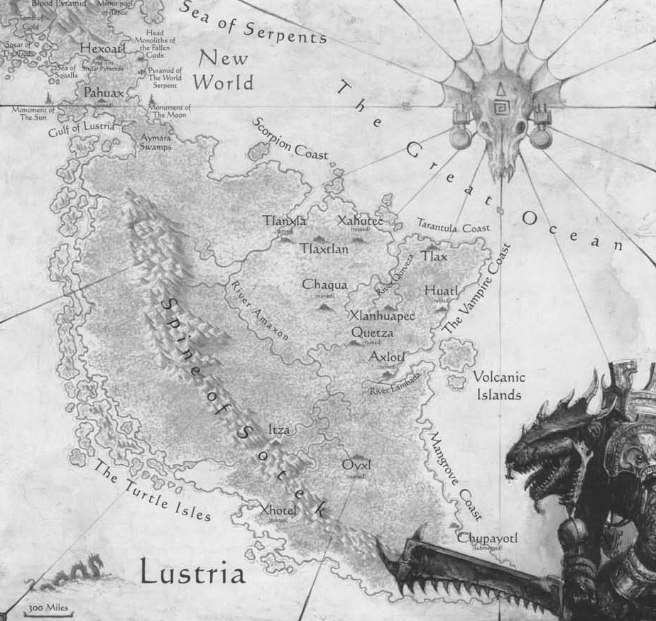 Warhammer 4 Ed Map Lustria 5 