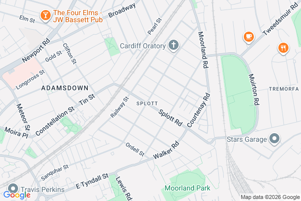 Splott Cardiff Foodbank Give Food Map 