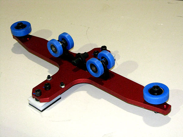 G-Rail bridge crane end trucks manufactured by Givens Lifting Systems in the US.