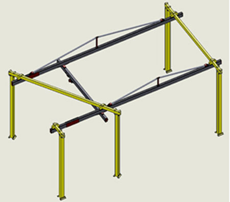 G-Rail Bridge Crane by Givens Lifting Systems Inc.