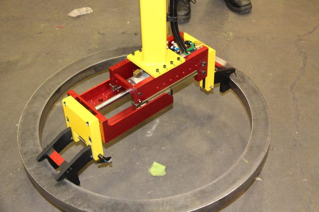 metal ring gripper end effector