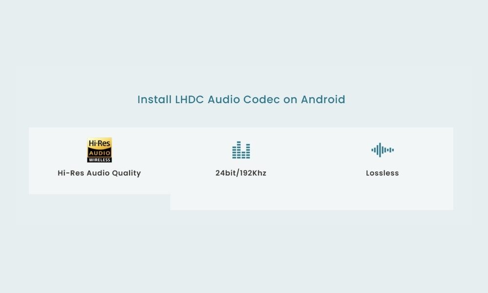 Install LHDC Audio Codec on Android
