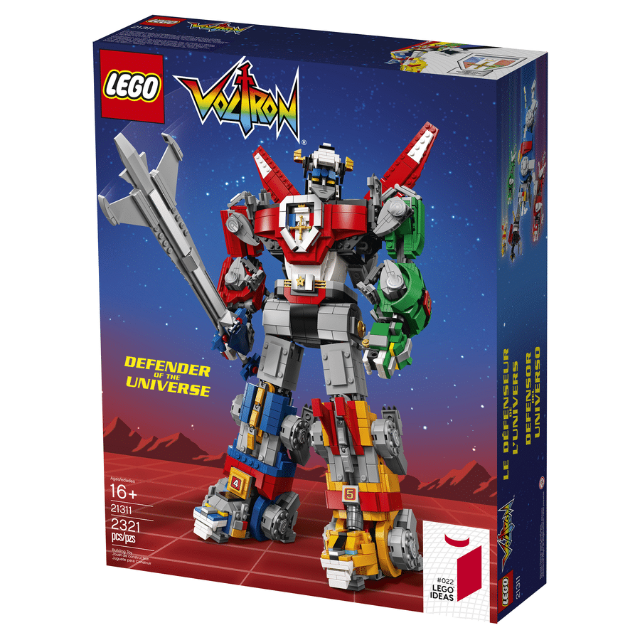 LEGO® IDEAS 21311 Voltron Set Box