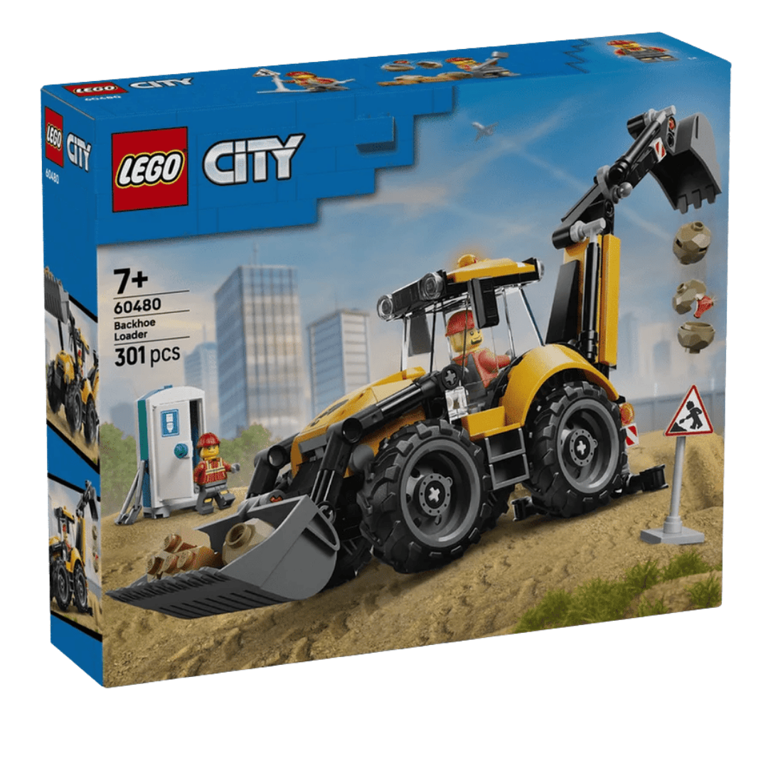 LEGO 60480 Backhoe Loader - 1 Box front