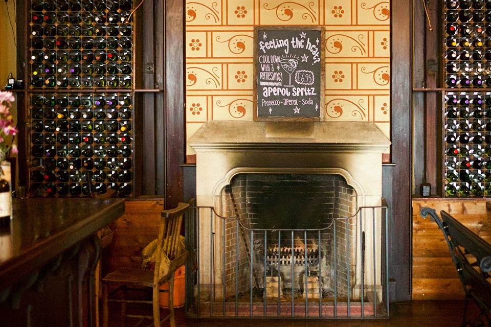 fireplace