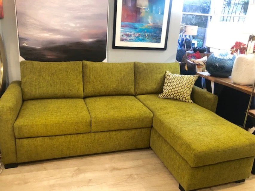 lime sofa