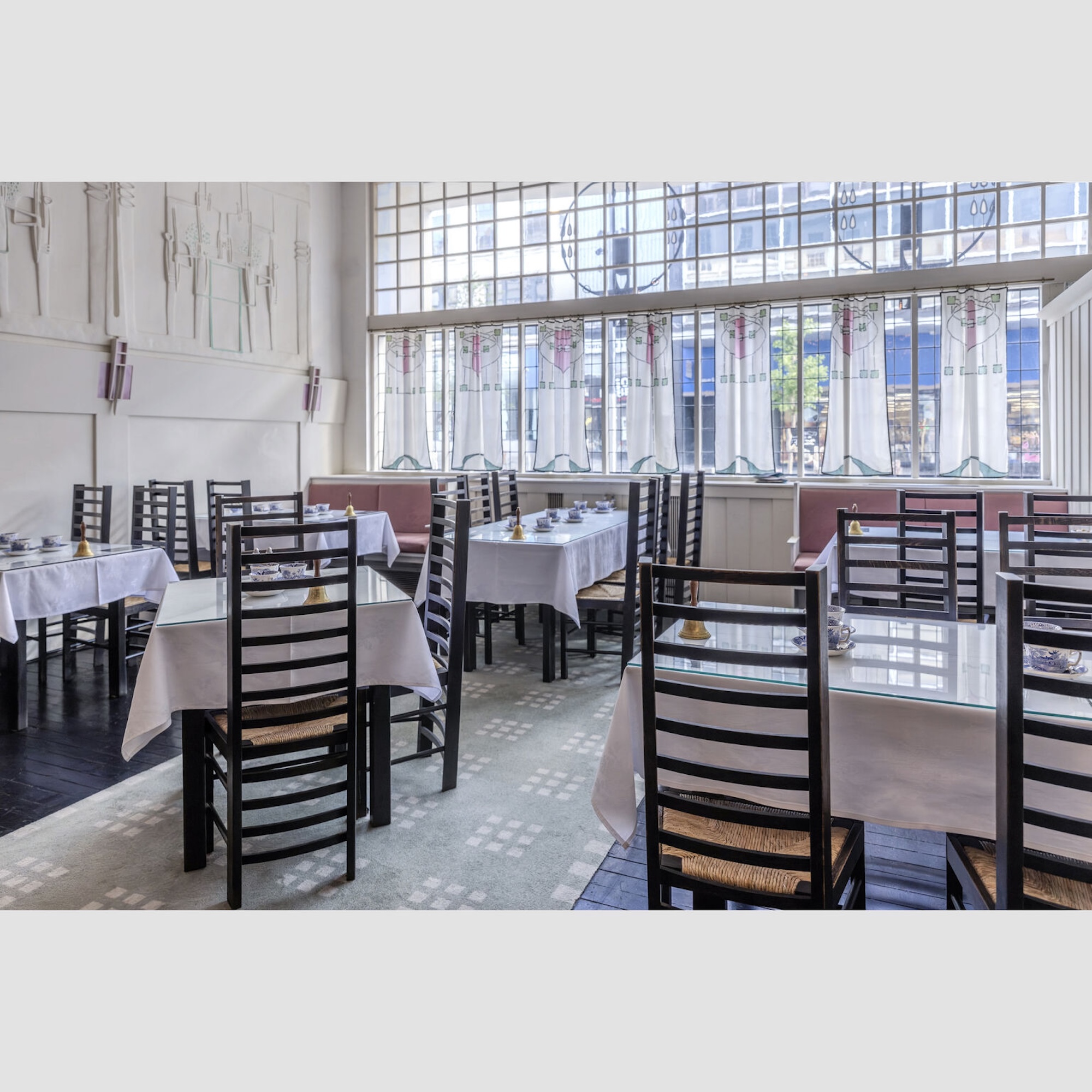 Tea for Two- Square- Willow Tearooms Interior