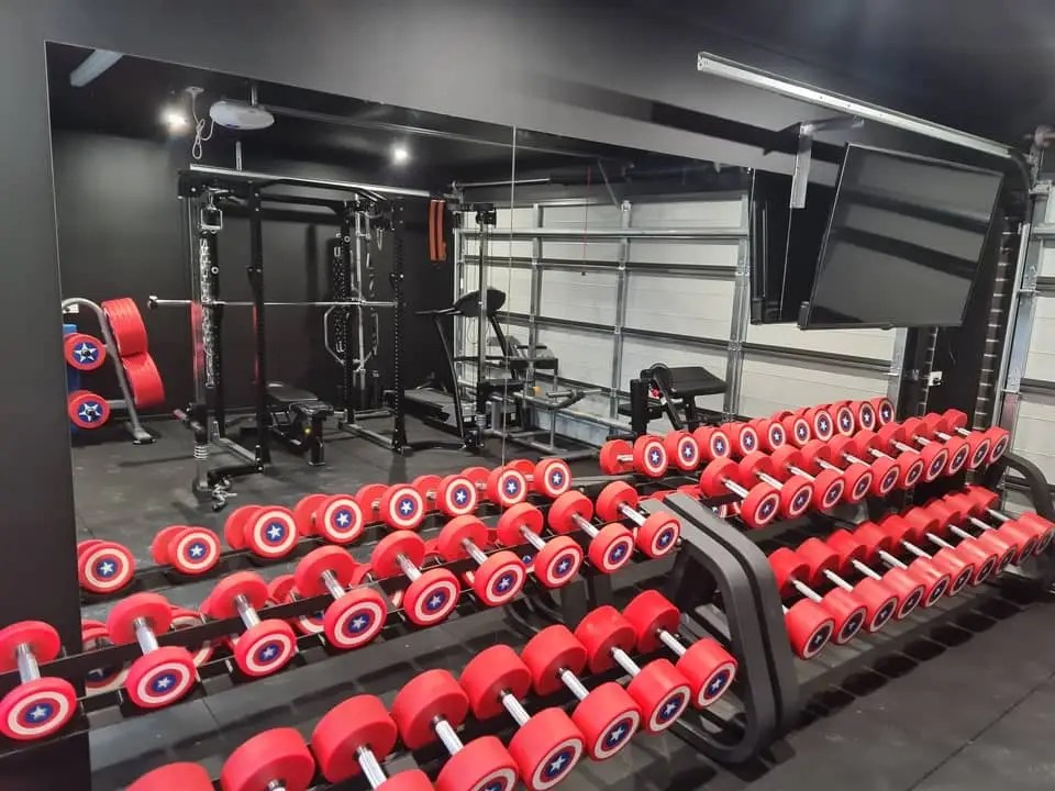 gym garage mirror home gym mirrors in garage