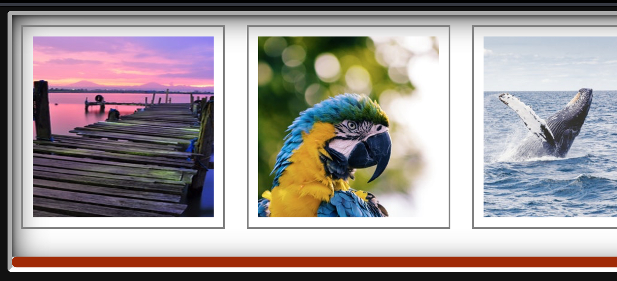 Horizontal Scrolling Mini Project