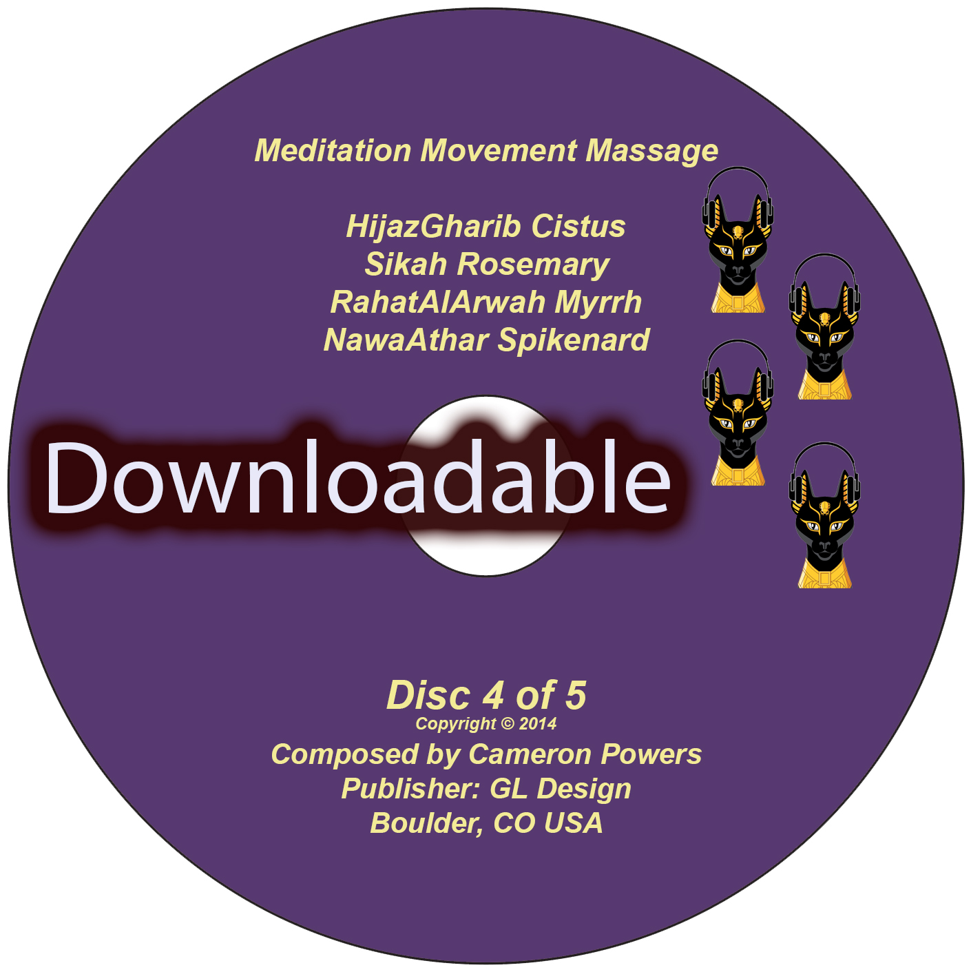 Surrendering To Egypt - Download - All 4 mp3 files from 4th CD