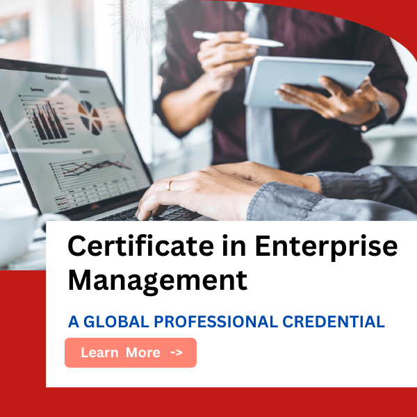 Certificate in Enterprise Management