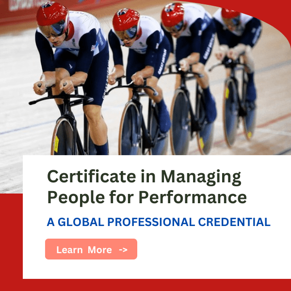 Certificate in Managing People for Performance