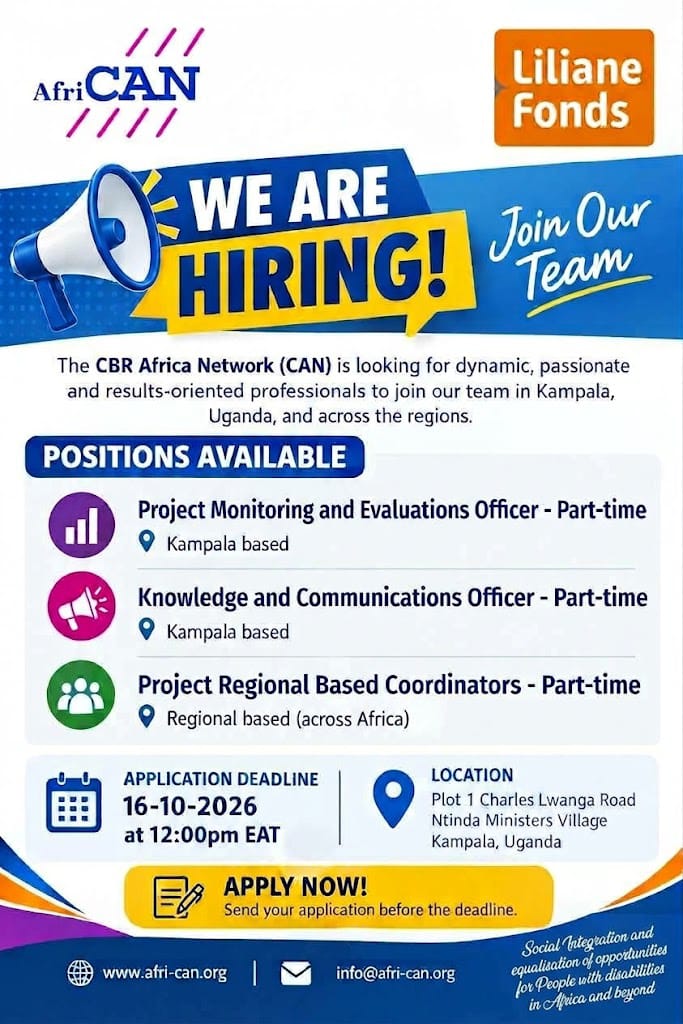 Part-Time Regional Coordinator, Monitoring and Evaluation, and Communications